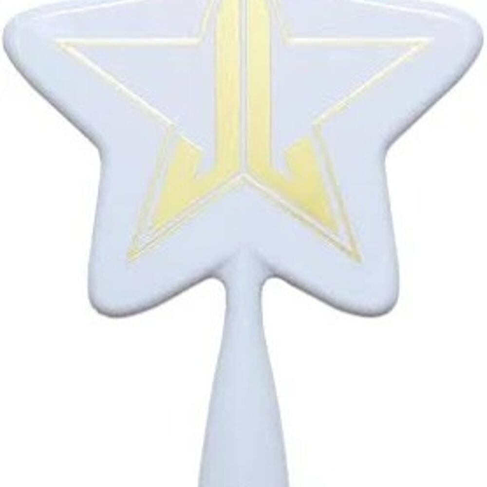 Jeffree Star White Glitter hand mirror